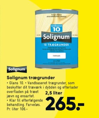 Bilka Solignum grunder tilbud