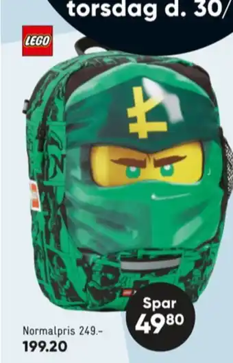 Lego skoletaske