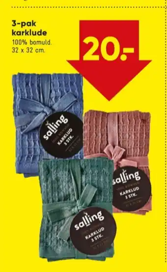 Bilka Salling karklude tilbud