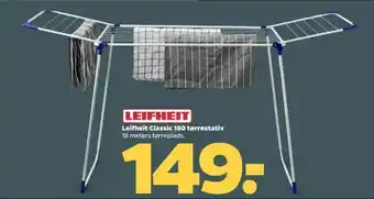 Netto Leifheit Classic 180 tørrestativ tilbud