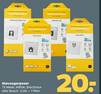 Netto Støvsugerposer tilbud