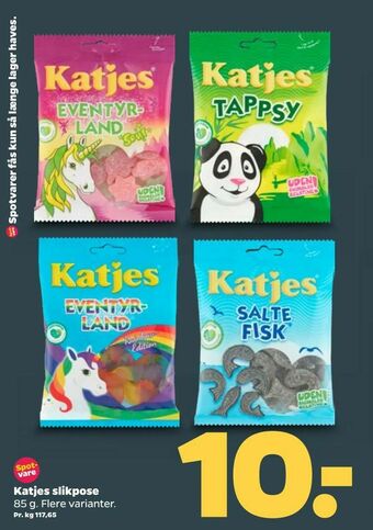 Netto Katjes slikpose tilbud