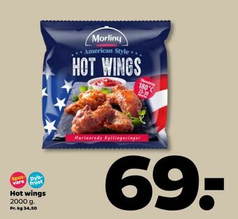 Netto Hot wings tilbud