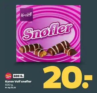Netto Karen Volf snøfler tilbud