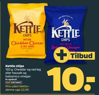 Netto Kettle chips tilbud