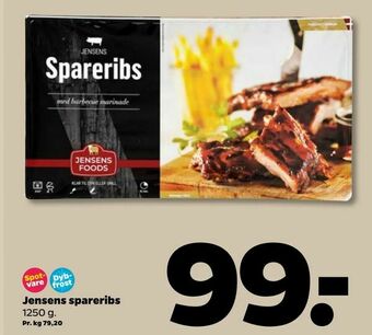 Netto Jensens spareribs tilbud