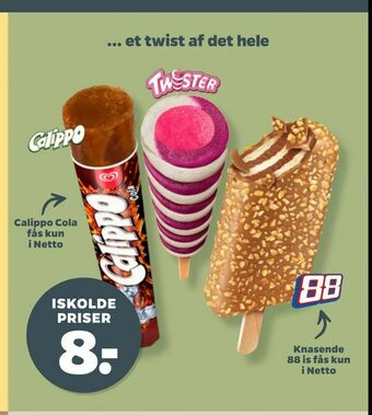 Netto Få gode is til Netto-priser tilbud