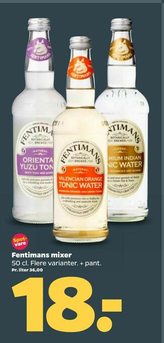 Fentimans mixer