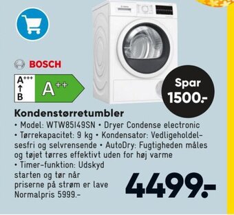 Bosch Kondenstørretumbler