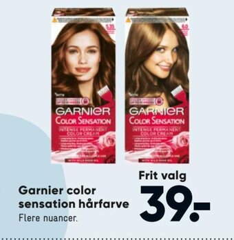 Bilka Garnier Color Sensation Hårfarve tilbud