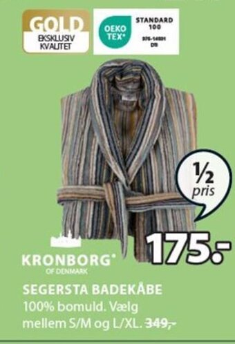 JYSK Segersta Badekåbe tilbud