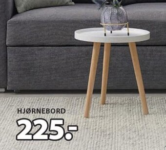 JYSK Bakkebjerg Hjørnebord tilbud