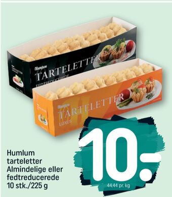 REMA 1000 Humlum tarteletter tilbud