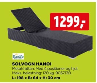 Sunlife solvogn