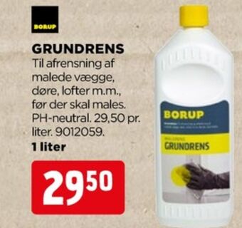 Borup grundrens