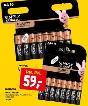 Duracell batterier