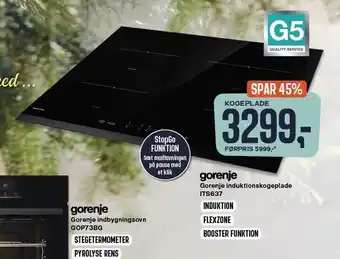 Skousen Gorenje induktionskogeplade tilbud