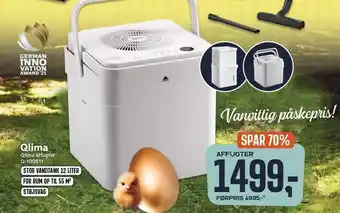 Skousen Qlima affugter tilbud