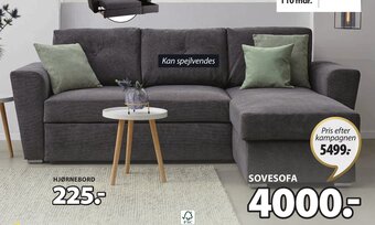 JYSK Sovesofa tilbud