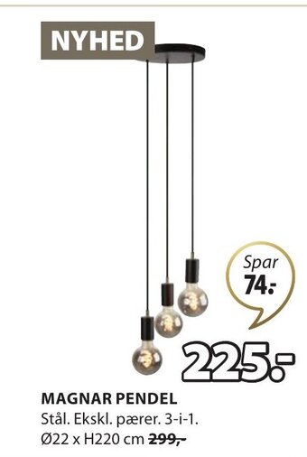 JYSK Magnar Pendel tilbud