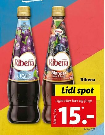 Let-Køb Ribena tilbud
