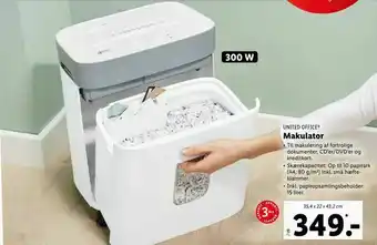 Let-Køb Makulator tilbud