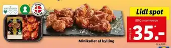 Minikøller af kylling