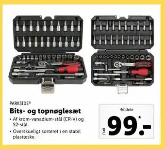 Bits- og topnøglesæt