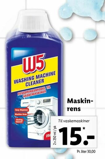 Maskinrens
