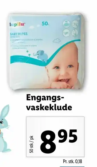 Engangsvaskeklude