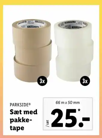 Let-Køb Sæt med pakketape tilbud