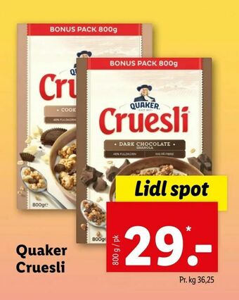 Quaker Cruesli