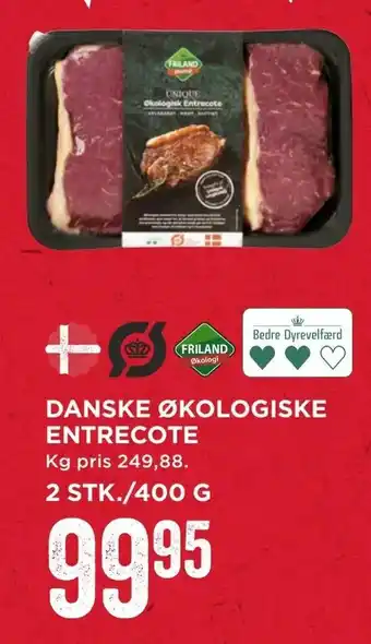 MENY Danske økologiske entrecote tilbud