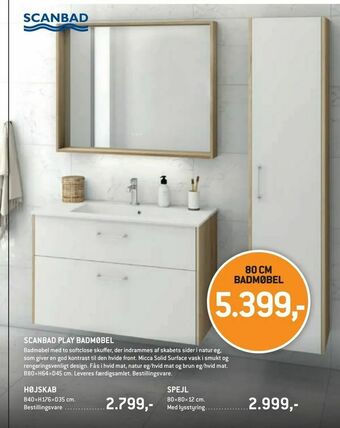 XL-BYG SCANBAD PLAY BADMØBEL tilbud