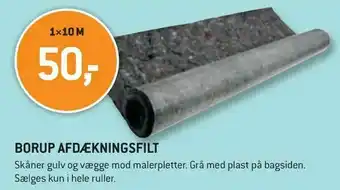 Borup afdækningsfilt