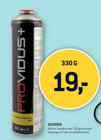 XL-BYG Gasdåse tilbud