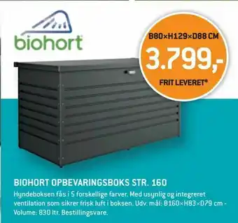 XL-BYG Biohort opbevaringsboks str. 160 tilbud