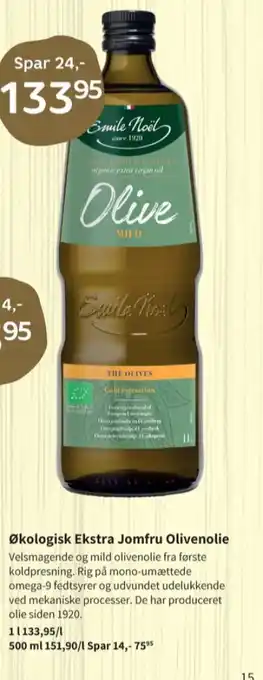 Emile noel olivenolie
