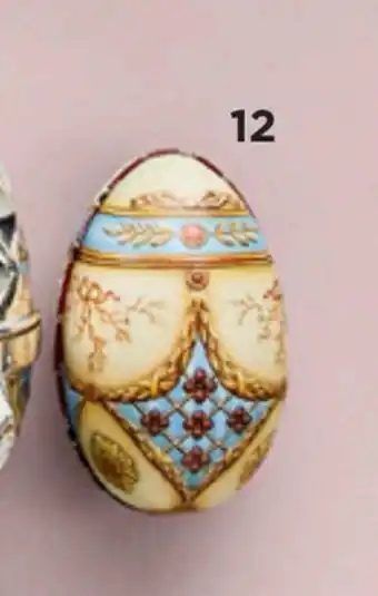 Salling Sv. michelsen fabergé-æg med 12 æg tilbud