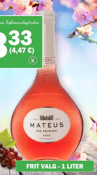 Købmandsgården Mateus tilbud