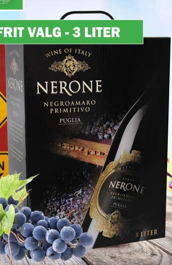 Købmandsgården Nerone negromaro primitivo tilbud