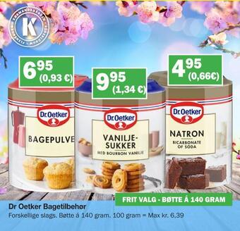 Dr oetker bagetilbehør