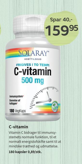Helsam C-vitamin tilbud