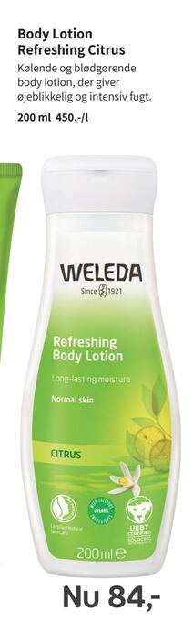 Helsam Body lotion refreshing citrus tilbud