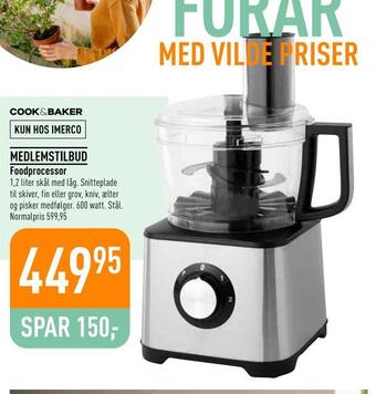 Imerco Foodprocessor tilbud