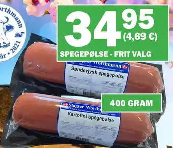 Kro spegepølse/ okse spegepølse