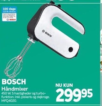 Din Isenkræmmer Bosch håndmixer tilbud