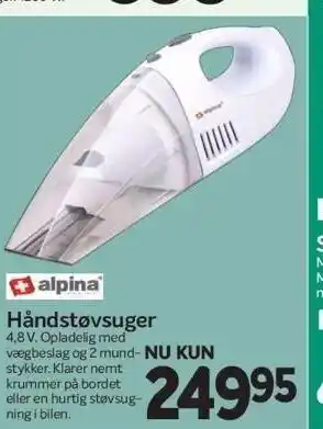 Alpina håndstøvsuger