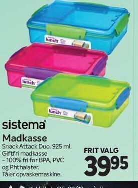 Sistema madkasse