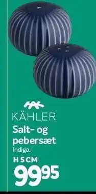 Kähler salt- og pebersæt